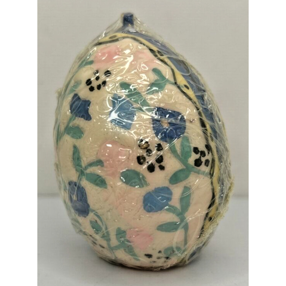 Vintage Decorative Easter Egg Candle New in Packaging 2.5" SKU H384